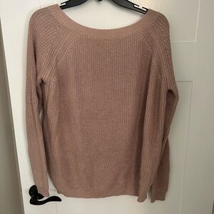 Lulus camel tie back sweater